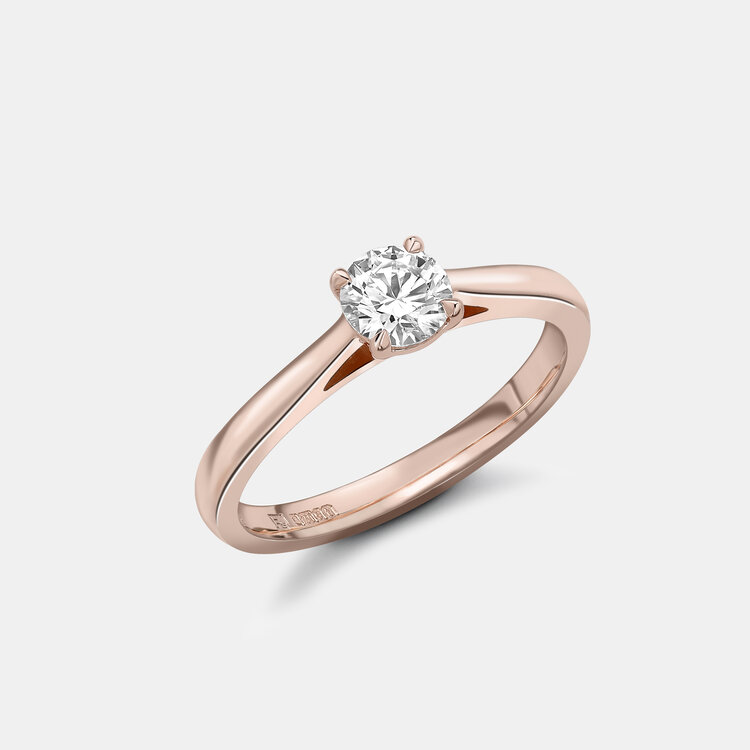 Rose Gold Handmade Proposal Ring